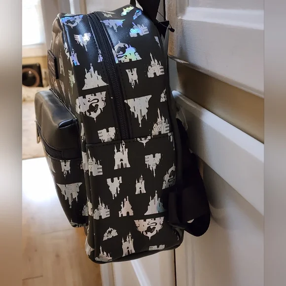 Disney 100th Anniversary Pricess's Castles Mini Backpack NWT - Picture 6 of 9